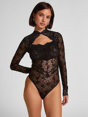 Hunkemoller Faith Black Body - Image 1 of 5