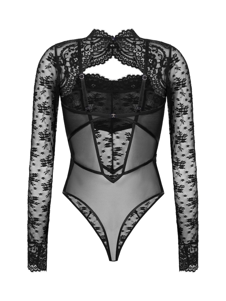 Hunkemoller Faith Black Body - Image 5 of 5 Hunkemoller Faith Black Body - Image 5 of 5