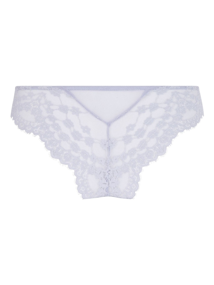 Hunkemoller Purple Daisy Brazilian Knickers - Image 5 of 5