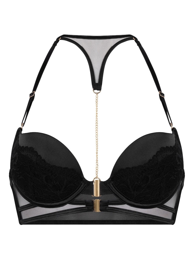 Hunkemoller Black Push Up Amel Bra - Image 5 of 5