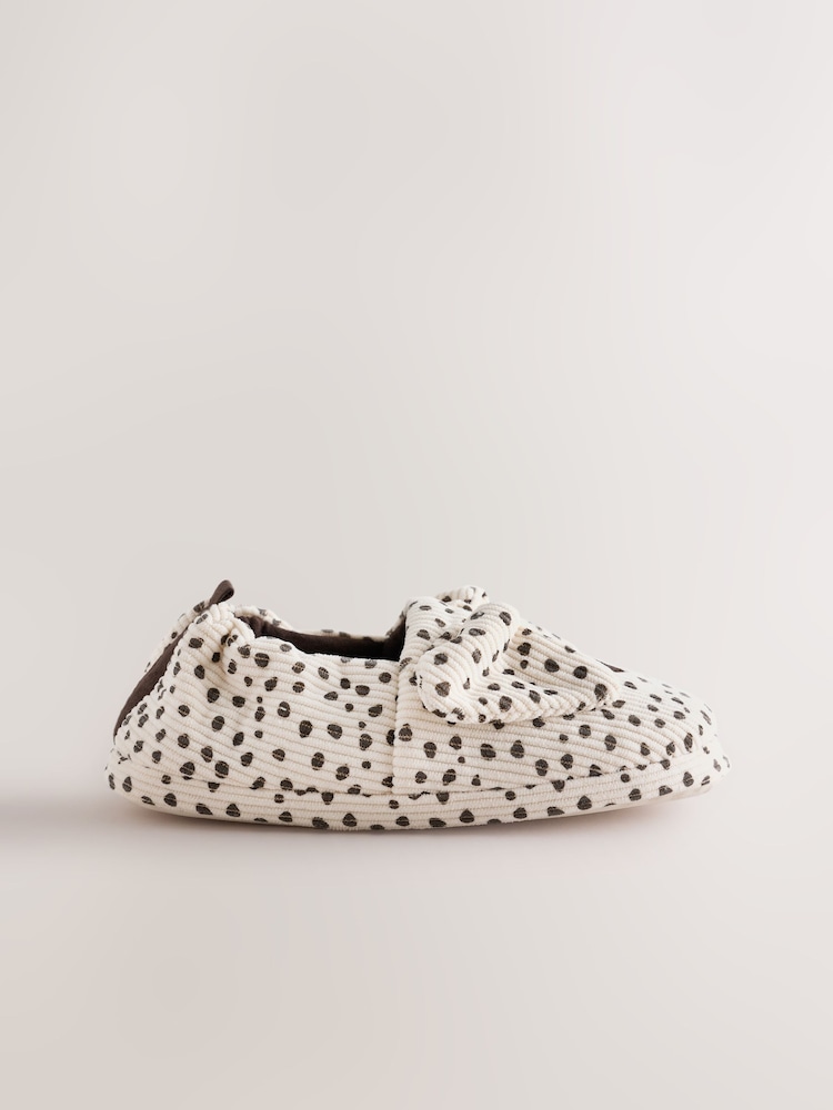 Neutral Dog Character Slippers - Image 2 of 6