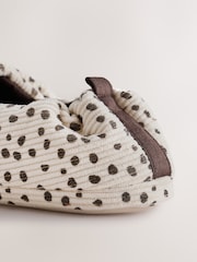 Neutral Dog Character Slippers - Image 3 of 6