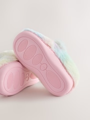 Multi Rainbow - Papuci de casă cu talpă cupsole - Imaginea 3 din 5