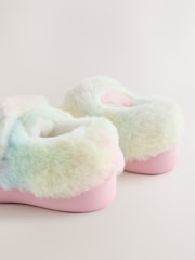 Multi Rainbow - Papuci de casă cu talpă cupsole - Imaginea 5 din 5