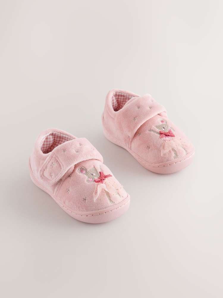 Pink Fairy Cupsole Slippers - Image 1 of 6 Pink Fairy Cupsole Slippers - Image 1 of 6