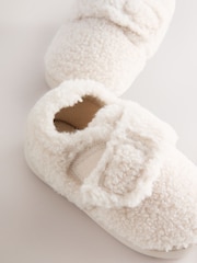 Cream Cupsole Slippers - Image 3 of 4