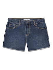 Levi's Light Blue A-Line Denim Shorts - Image 1 of 4
