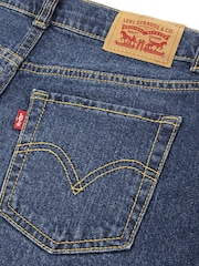 Levi's Light Blue A-Line Denim Shorts - Image 3 of 4