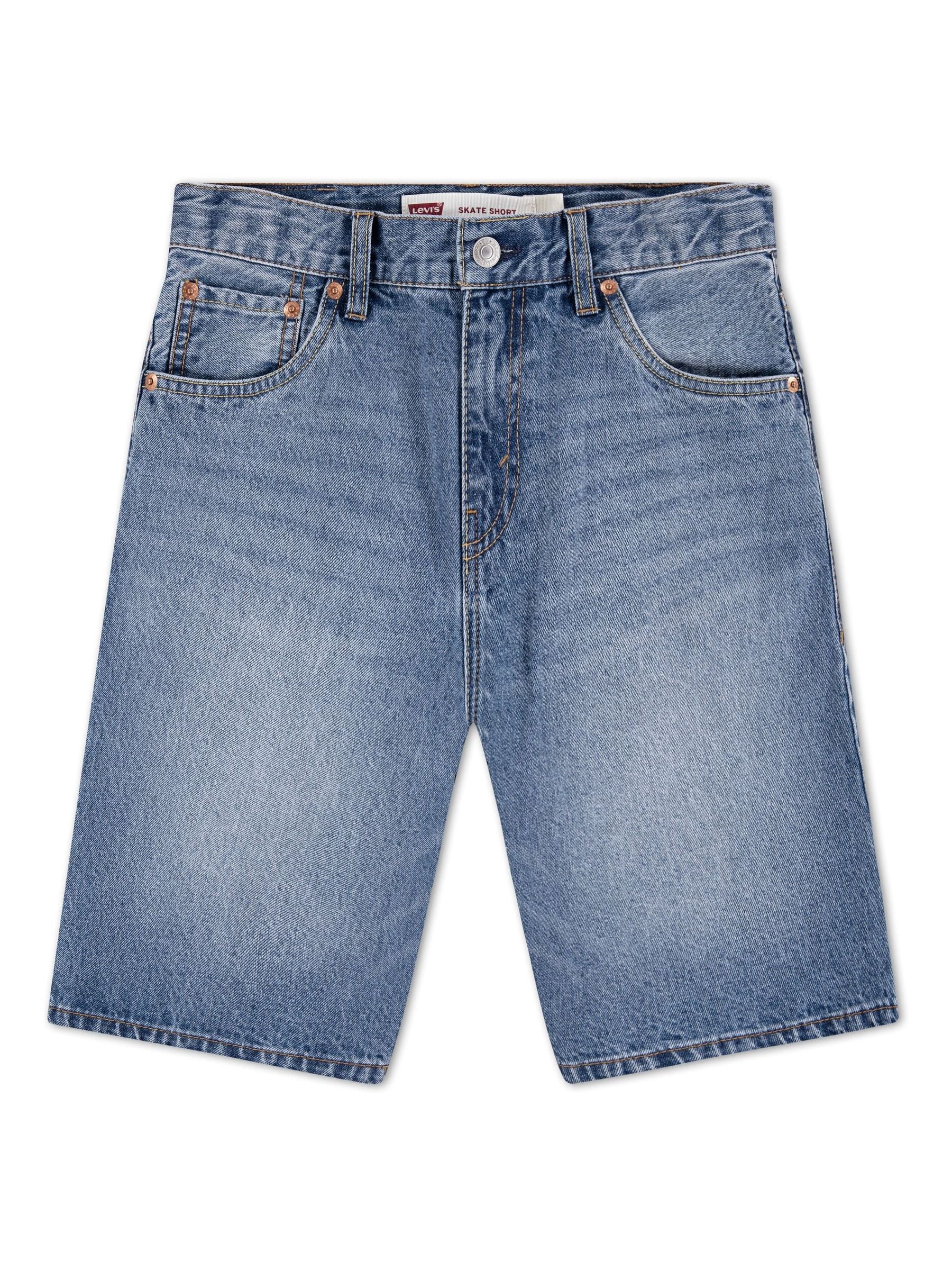 Levi's Blue Baggy Denim Skate Shorts
