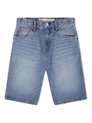 Levi's Blue Baggy Denim Skate Shorts - Image 1 of 1