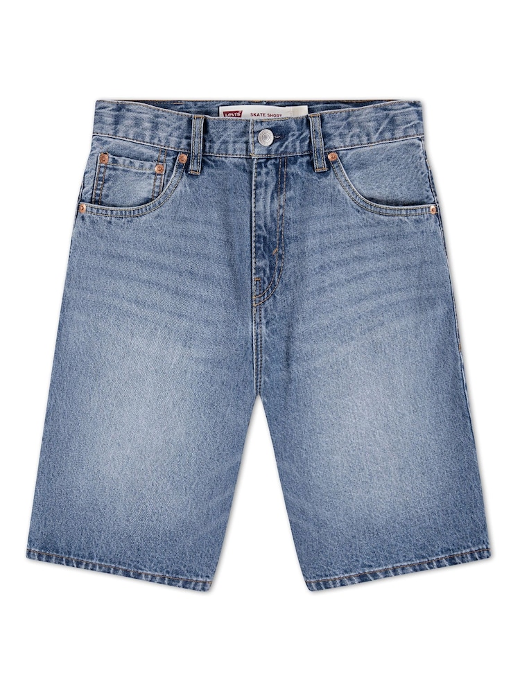 Levi's Blue Baggy Denim Skate Shorts - Image 1 of 1