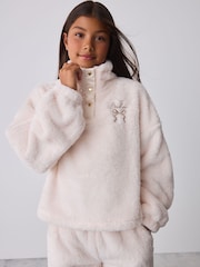 Baker by Ted Baker Stone Borg Cosy Lounge Set 2 Piece - Image 2 of 5