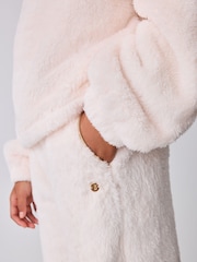 Baker by Ted Baker Stone Borg Cosy Lounge Set 2 Piece - Image 5 of 5