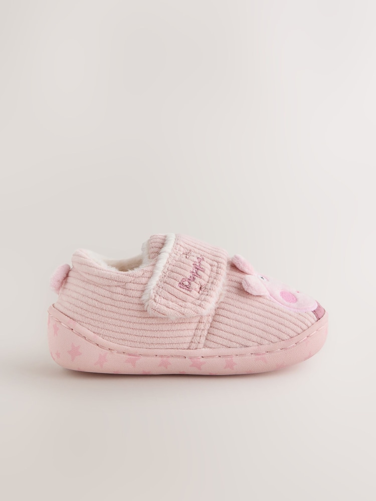 Pink Peppa Pig Cupsole Slippers - Image 2 of 6 Pink Peppa Pig Cupsole Slippers - Image 2 of 6