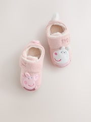 Pink Peppa Pig Cupsole Slippers - Image 3 of 6