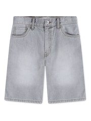 Levi's Grey Baggy Denim Skate Shorts - Image 1 of 1