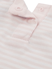 Levi's® Pink Striped Mini Batwing Short Sleeve T-Shirt - Image 4 of 4