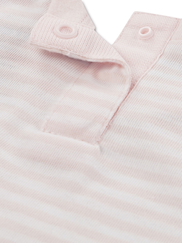 Levi's® Pink Striped Mini Batwing Short Sleeve T-Shirt - Image 4 of 4