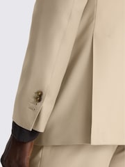 MOSS Cream Tailored Fit Twill Suit Jacket - Image 4 of 4