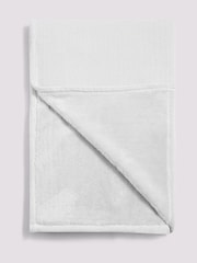 Duchamp Dawn Blue Luxury Double Sided Fleece Throw - Image 4 of 6