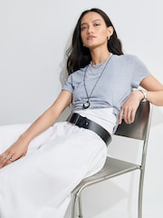 灰色 - Free People Nova T-Shirt - 圖片 4，共 7
