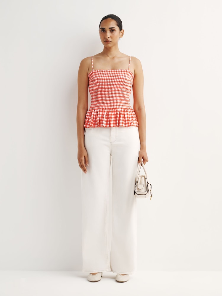 Free People Red Camisole - Image 2 of 6 Free People Red Camisole - Image 2 of 6
