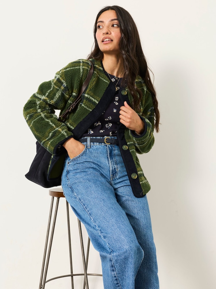 FatFace Camber Chambray Blue Petite Barrel Jeans - Image 5 of 5 FatFace Camber Chambray Blue Petite Barrel Jeans - Image 5 of 5