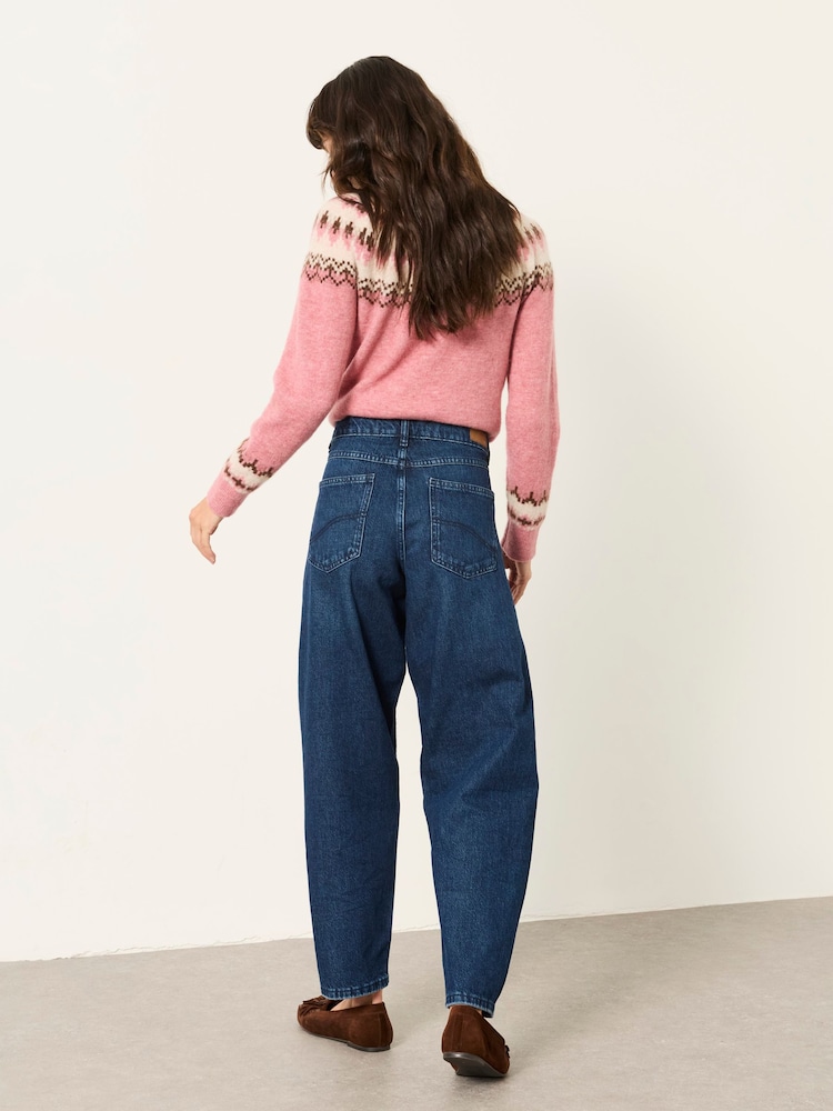 FatFace Camber Ink Petite Barrel Jeans - Image 2 of 7 FatFace Camber Ink Petite Barrel Jeans - Image 2 of 7