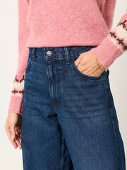 FatFace Camber Ink Petite Barrel Jeans - Image 3 of 7