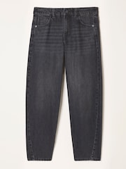 FatFace Camber Washed Black Petite Barrel Jeans - Image 6 of 6