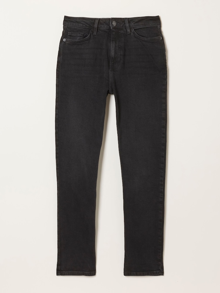 FatFace Chesham Black Petite Girlfriend Jeans - Image 7 of 7 FatFace Chesham Black Petite Girlfriend Jeans - Image 7 of 7