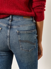 FatFace Chesham Dark Blue Petite Girlfriend Jeans - Image 5 of 6
