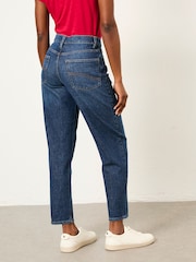 FatFace Marlow Dark Blue Petite Taper Leg Jeans - Image 2 of 6