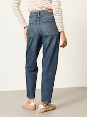 FatFace Marlow Teal Blue Petite Taper Leg Jeans - Image 2 of 5