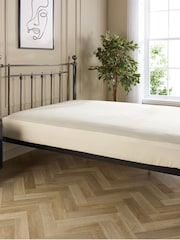 Hotel Pure Luxury Cream 4 Star Luxury Fitted Sheet - Image 2 of 4