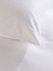 Hotel Pure Luxury White 4 Star Classic Pillowcases Pair - Image 4 of 6