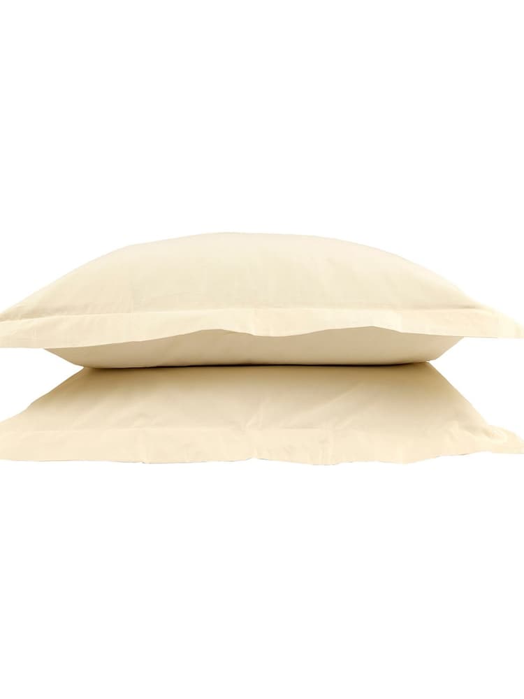 Hotel Pure Luxury Cream 5 Star Oxford Pillowcase Pair - Image 6 of 6 Hotel Pure Luxury Cream 5 Star Oxford Pillowcase Pair - Image 6 of 6