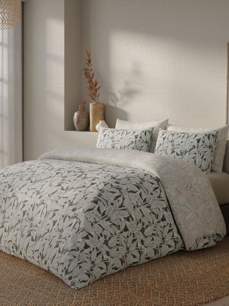 Vantona Black/Multi Havana Tropical Quilt Duvet Cover Set - Image 5 of 5