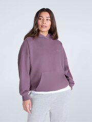 Animal Purple Idol  Drop Shoulder Hoodie - Image 1 of 4