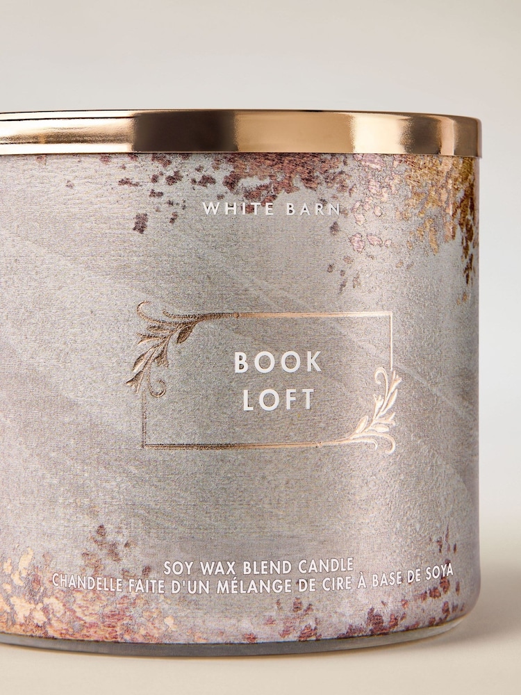 Bath & Body Works Book Loft 3 Wick Candle 411g - Image 2 of 4
