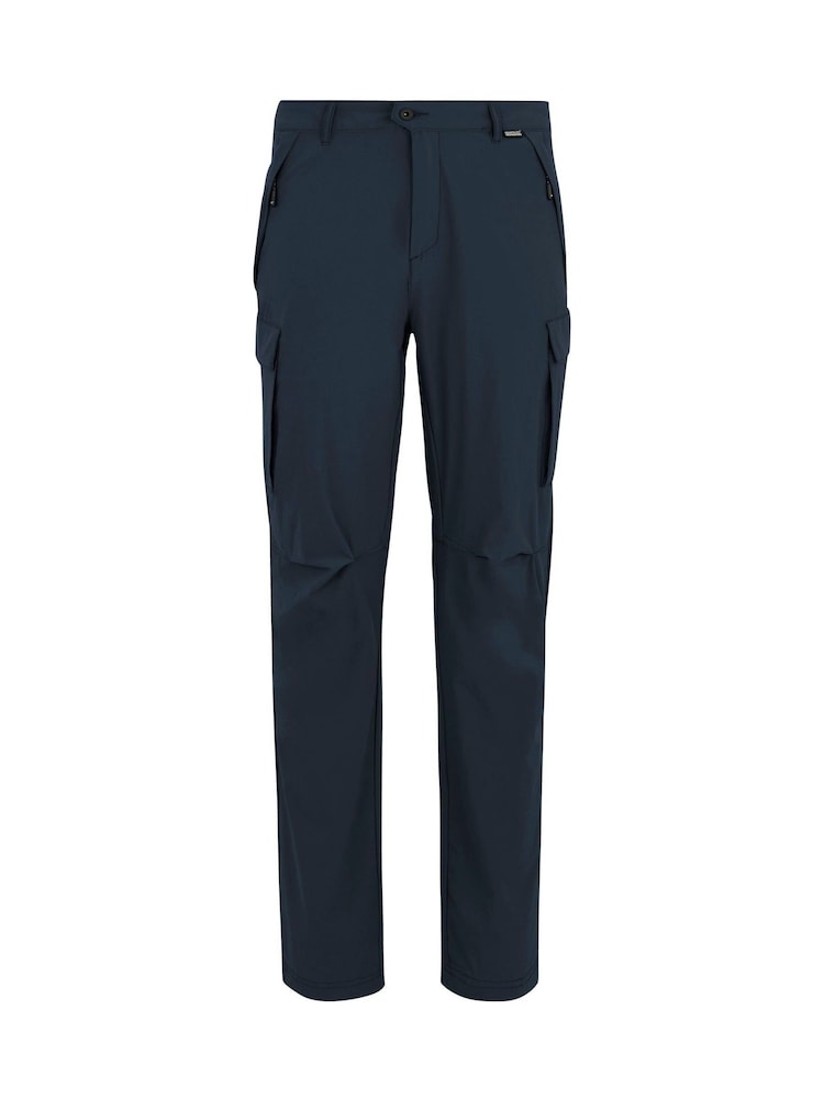 Regatta Blue Anti-Insect Travel Light Cargo Trousers - Image 1 of 3