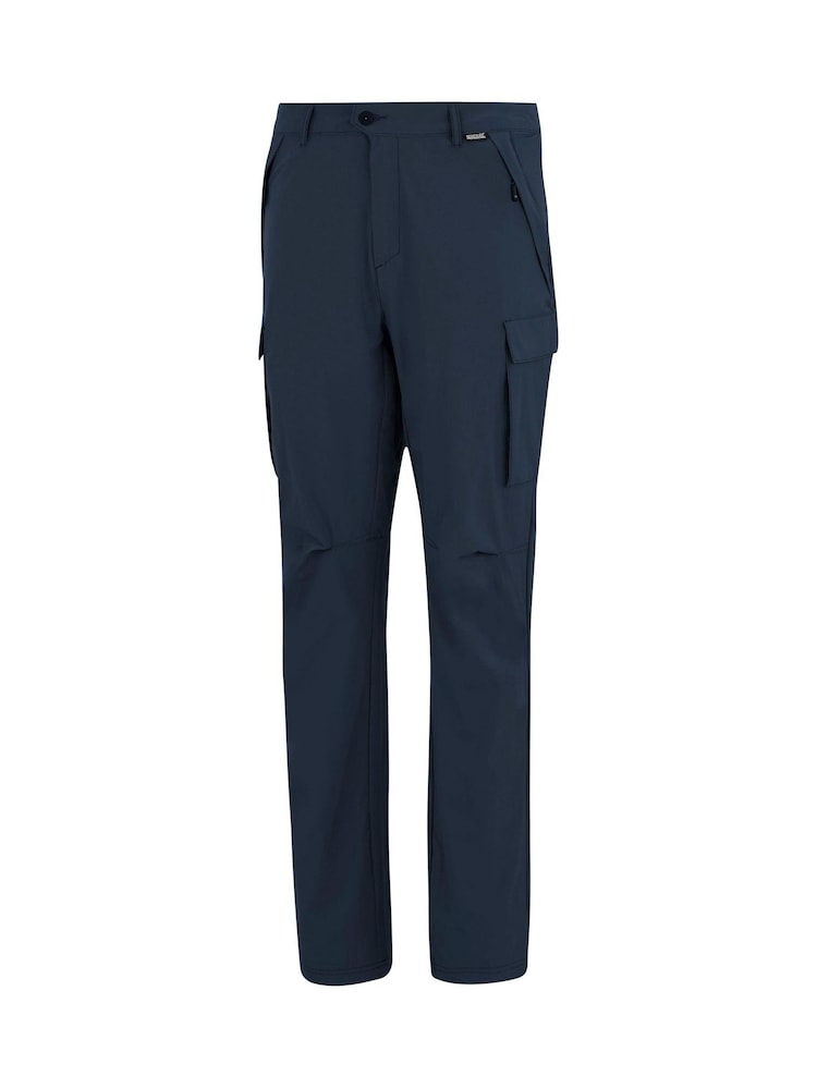Regatta Blue Anti-Insect Travel Light Cargo Trousers - Image 3 of 3