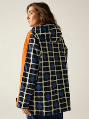 Regatta Blue Orla Mid Length Waterproof Jacket - Image 2 of 9