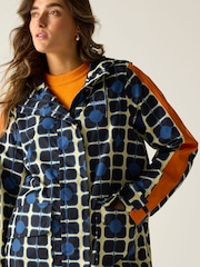 Regatta Blue Orla Mid Length Waterproof Jacket - Image 4 of 9