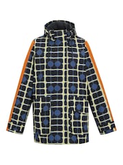Regatta Blue Orla Mid Length Waterproof Jacket - Image 7 of 9