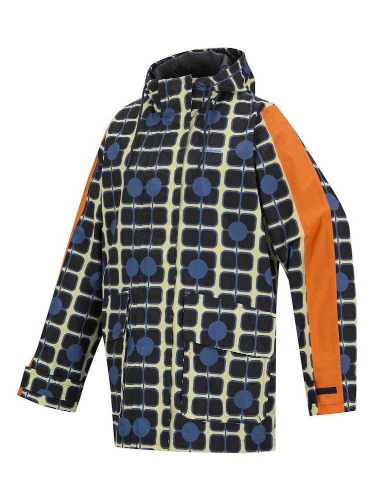 Regatta Blue Orla Mid Length Waterproof Jacket - Image 9 of 9 Regatta Blue Orla Mid Length Waterproof Jacket - Image 9 of 9