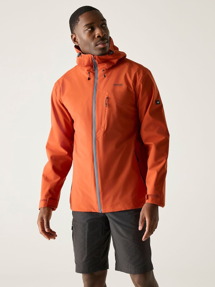Regatta Orange Oklarna Waterproof Jacket - Image 1 of 9