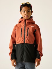 Regatta Orange Junior Highton Waterproof Jacket - Image 1 of 8