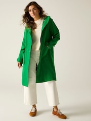 Regatta Green Orla Longer Length Waterproof Jacket - Image 4 of 9