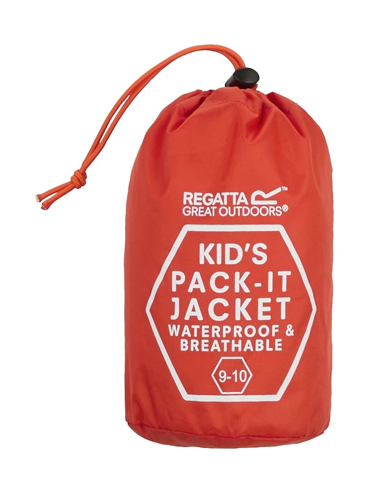 Regatta Orange Kids Pack It Jacket III - Image 9 of 9